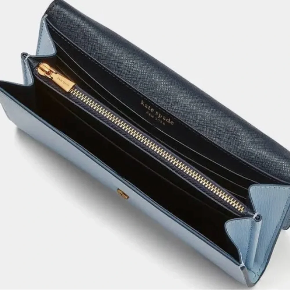 Kate Spade Light Blue Wallet - Picture 3 of 6